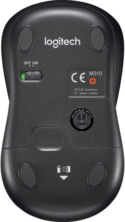 Logitech 910-004277 Wireless Mouse M310 - Black