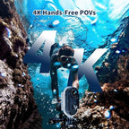 Asdanalili 4K Wearable Thumb Action Camera
