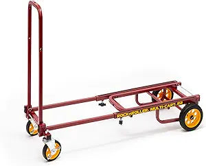 Rock-N-Roller RNR-R2RT-RD Micro Multi-Cart - 350 lbs Capacity, Red — main product image