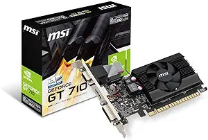 MSI GT 710 2GD3 LP-cr GeForce Graphics Card (Renewed)