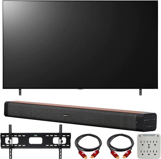 LG E2LG50NANO75UPA 50" 4K NanoCell TV Bundle