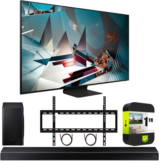 Samsung E24SAMQN65Q800TA 65" 8K QLED Smart TV Soundbar Bundle