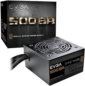 EVGA 100-BR-0500-K1 500W 80+ Bronze PSU — main product image