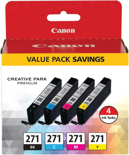 Canon 0390C005 CLI-271 Ink Value Pack