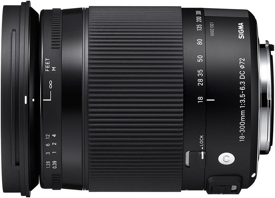 Sigma 18-300mm Contemporary Macro Lens for Canon Bundle