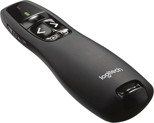 Logitech 910-001356 Wireless Presenter R400 - Presentation Remote with Laser