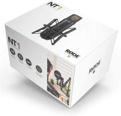 Rode NT1 4th Gen Studio Condenser Microphone - Black