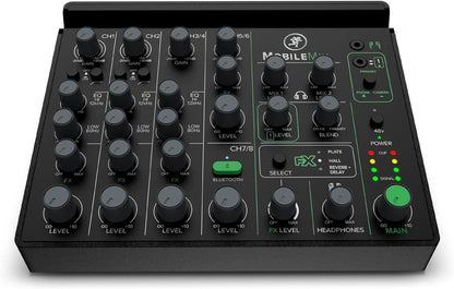 Mackie MobileMix 8-Channel Live Streaming Mixer Bundle