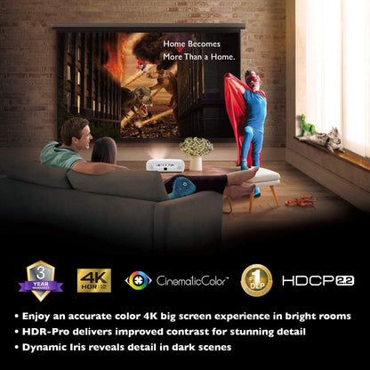BenQ TK850 4K HDR Projector (Renewed)