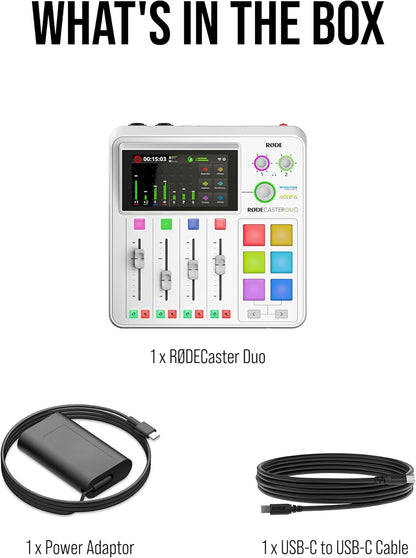 Rode RCDUOW Rodecaster Duo - All-in-One Audio Production Solution