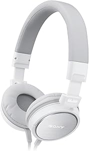 Sony MDRZX600W.AE ZX Series Fashionable Over-Ear Headphones - White — main product image