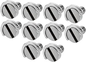 Neewer 90082344@@##1 D-Ring 1/4" Mounting Screw 10-Pack
