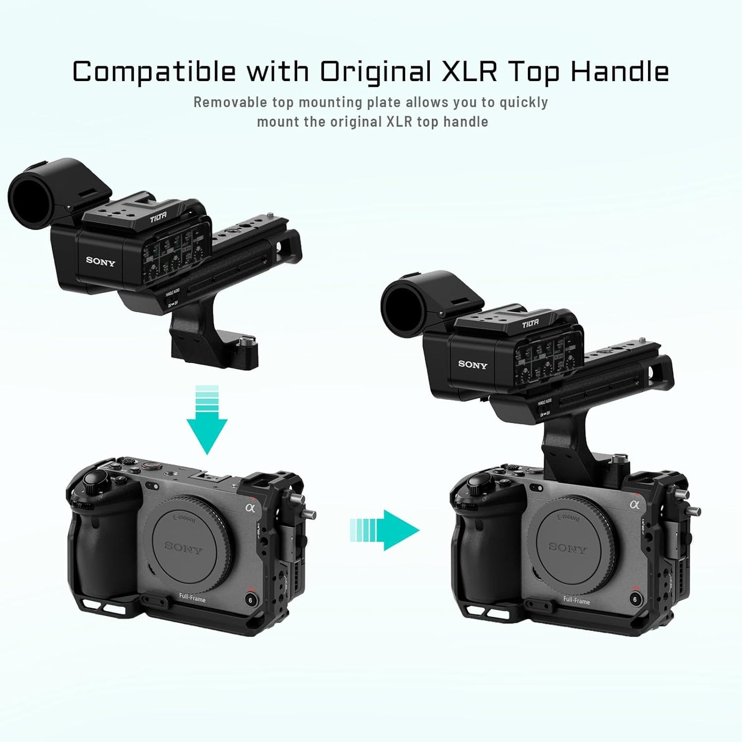 Tilta TA-T16-A-B Camera Cage Basic Kit FX3/FX30 V2 Black