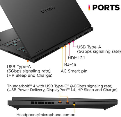 HP OMEN Gaming Laptop - 16" FHD 165Hz, i9-13900HX, RTX 4060, 64GB RAM, 2TB SSD