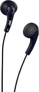 JVC HAF150B Gumy Headphones - Olive Black