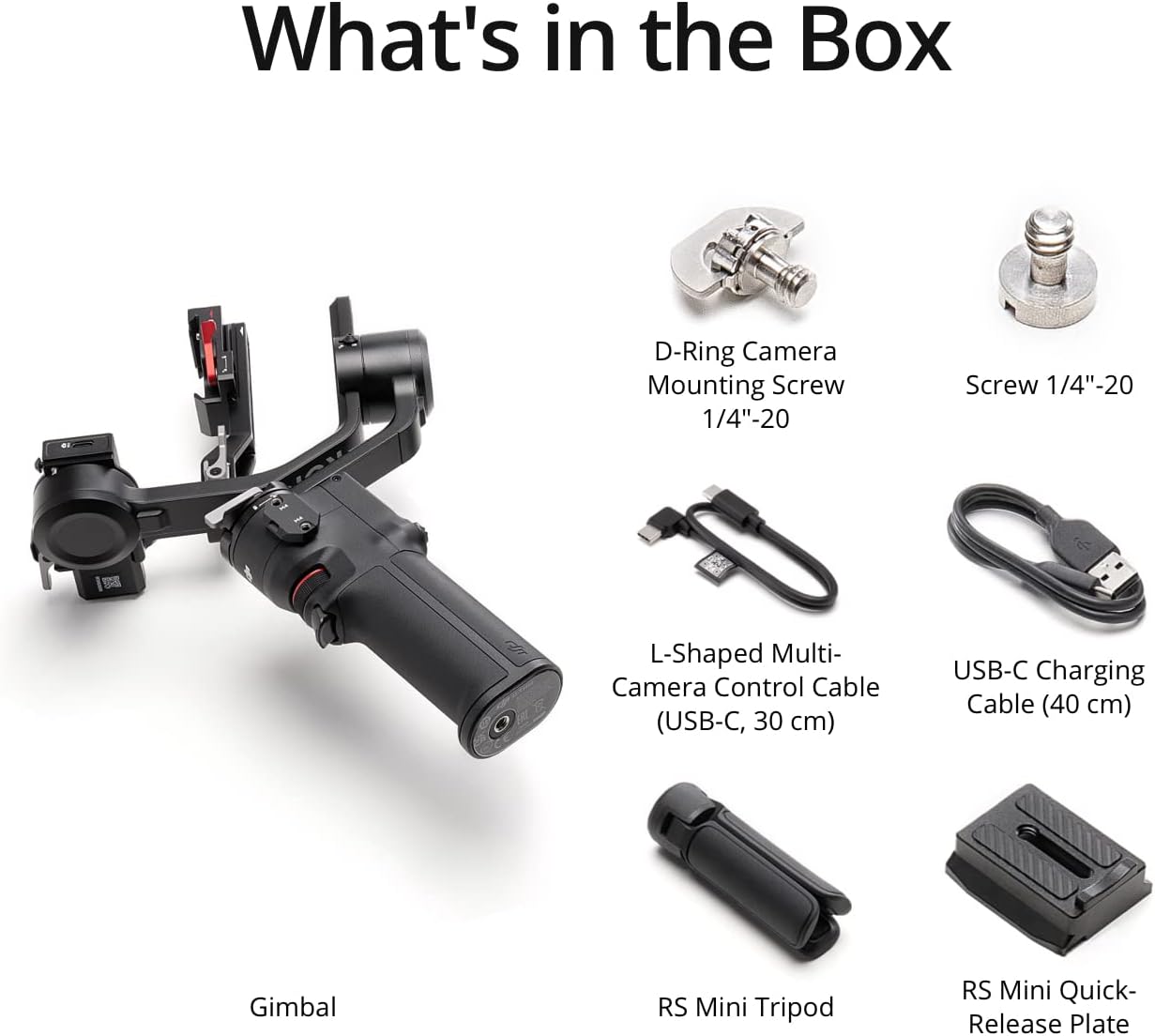 DJI CP.RN.00000294.01 RS 3 Mini 3-Axis Gimbal Stabilizer