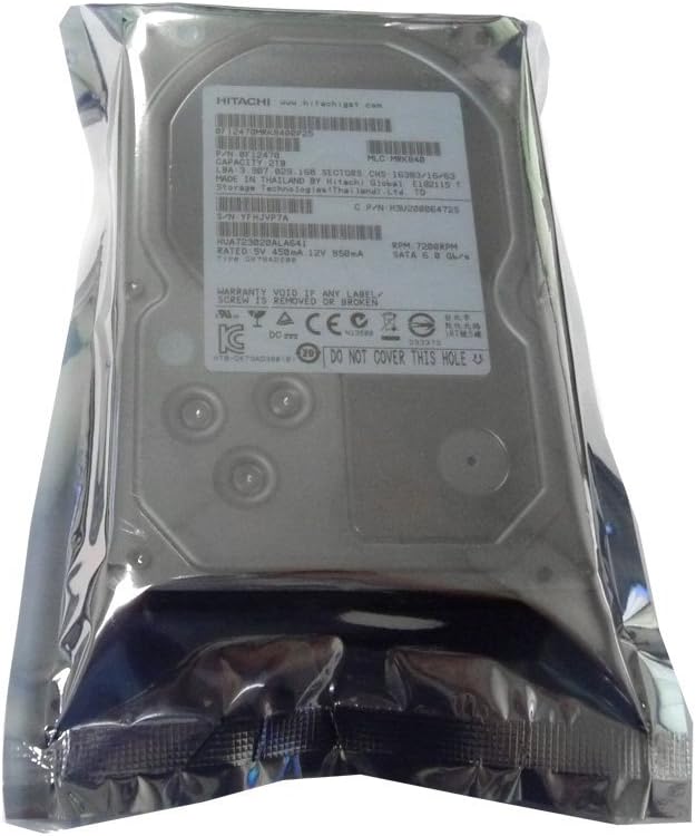 Hitachi HUA723020ALA641-CR 2TB Ultrastar Enterprise Hard Drive (Renewed)