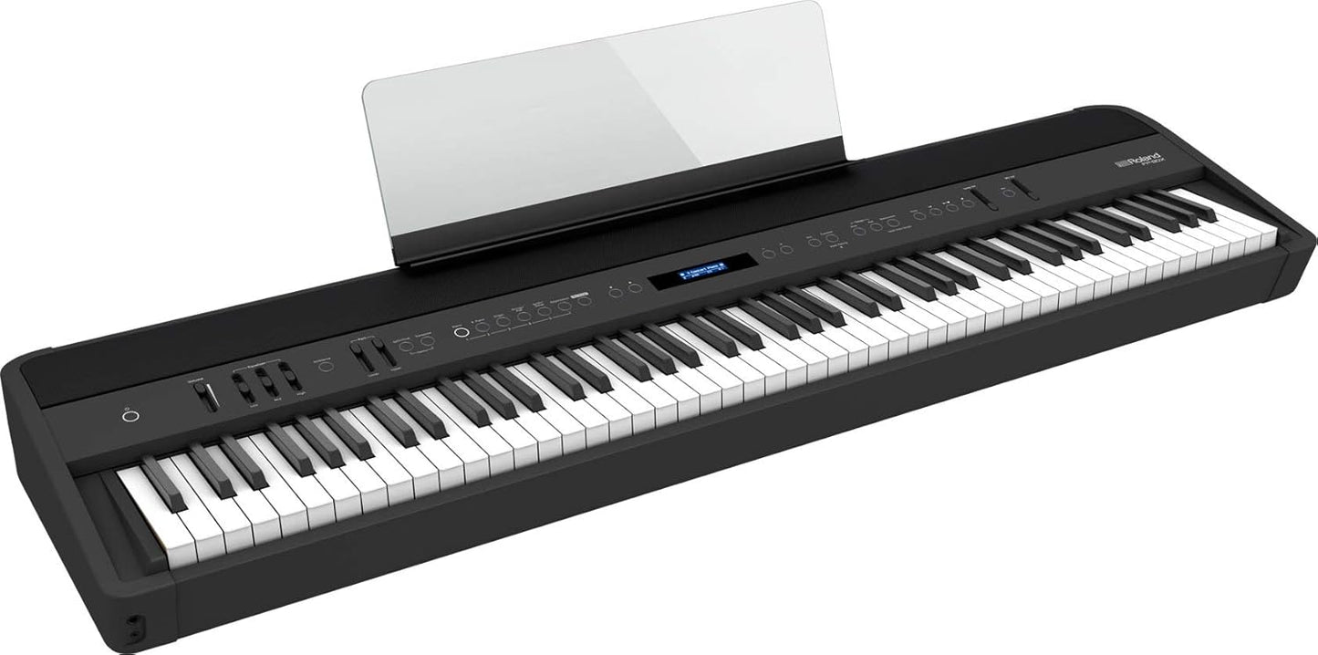 Roland AUS-FP-90X-BK-COMBO-DLX FP-90X Digital Piano Bundle