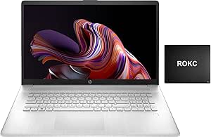 HP 2021 17 Laptop Ryzen 5 5500U 16GB RAM 1TB SSD