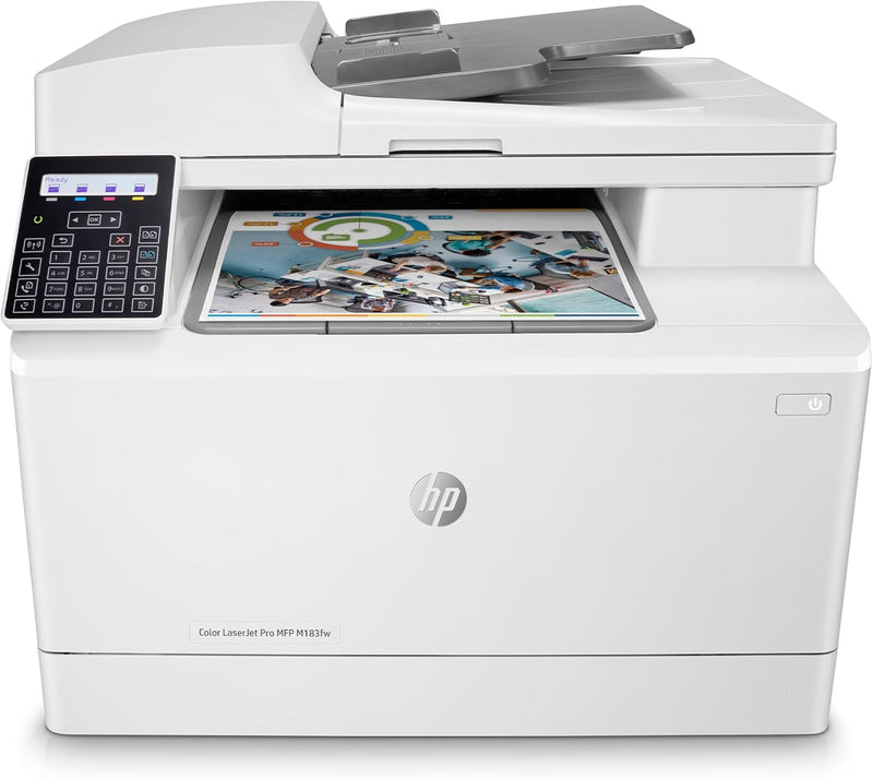 HP M183fw Color LaserJet Pro Wireless Multifunction Printer — main product image