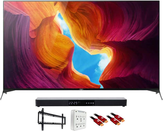 Sony E22SNXBR55X950H 55-Inch 4K Ultra HD Smart TV Bundle