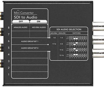 Blackmagic Design CONVMCSAUD SDI to Audio Converter