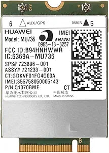 HP T0E35UT#ABA Hs3110 HSPA+ WWAN Wireless Modem