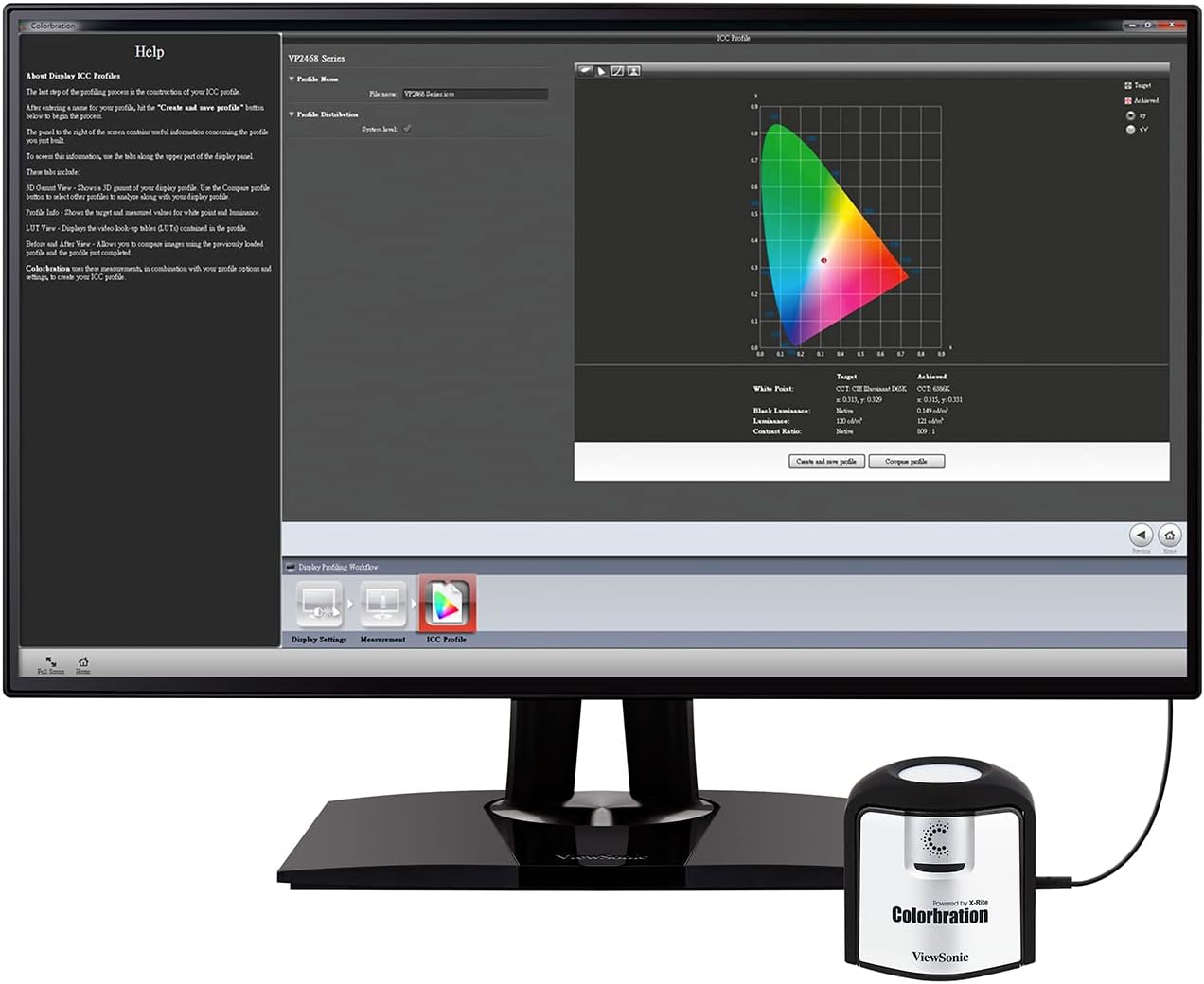 ViewSonic CS-XRI1 Pro Monitor Color Calibration Kit