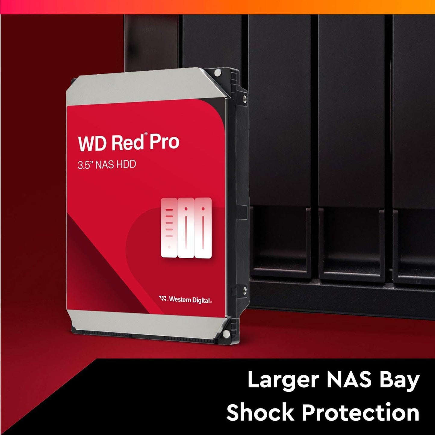 Western Digital WD221KFGX Red Pro 22TB NAS Hard Drive