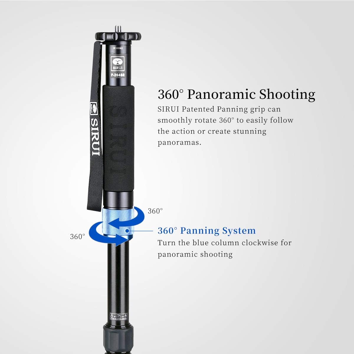 Sirui 78163, EAN6952060004181 P-204SR Aluminum Monopod