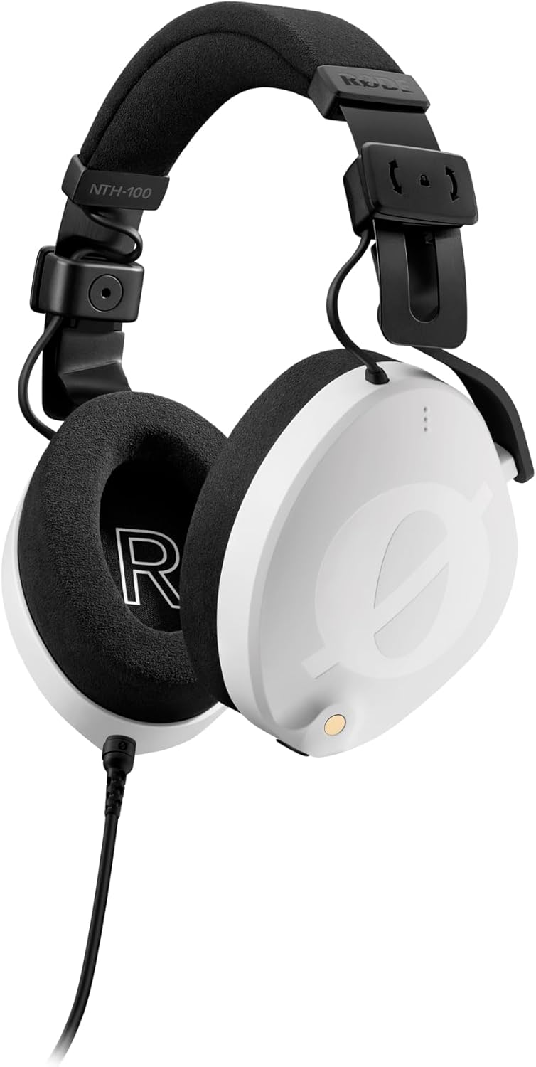 Rode NTH100W Professional Over-Ear Headphones - White — main product image