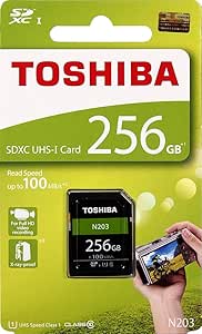Toshiba N203 256GB SDXC UHS-I Memory Card — main product image