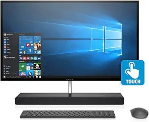 HP 27-b209 27-Inch QHD Touchscreen All-in-One PC (Renewed)