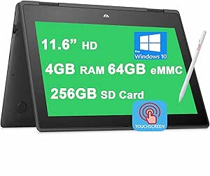 HP ProBook x360 11 G5 EE 2-in-1 Touch Laptop (Renewed)