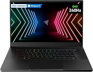 Razer RZ09-0409AED3-R3U1 Blade 15 Gaming Laptop RTX 3060, QHD 240Hz