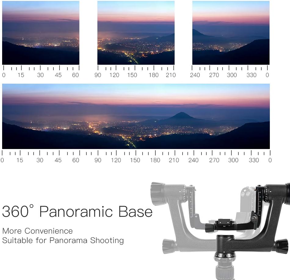 Sirui PH-10 Carbon Fiber Gimbal Head Lightweight