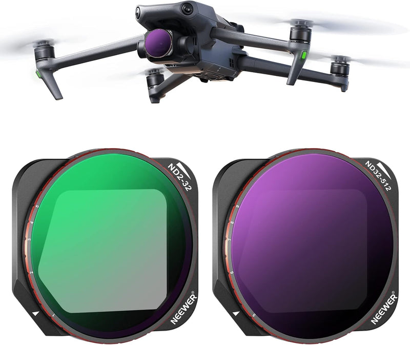Neewer 10102142 DJI Mavic 3 Classic Variable ND Filter Set — main product image