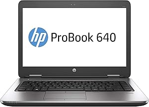 HP Probook 640 G2 i5 Laptop 16GB 256SSD Renewed