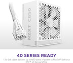 NZXT C850 Gold ATX 3.1 Low-Noise Power Supply White