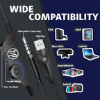HP 2131 Wired Gaming Headset Noise Cancelling Microphone