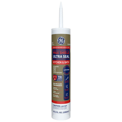 GE MAKB410CR Max Shield Ultra Seal Kitchen & Bath Sealant