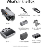 DJI CP.MA.00000693.04 Air 3 Fly More Combo with RC 2 4K Drone