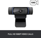 Logitech C920x Renewed Pro HD Webcam - Streaming