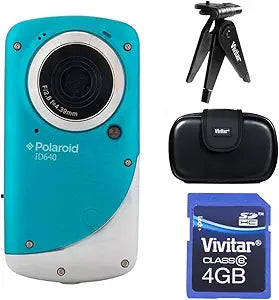 Polaroid ID640-BLUE-SOL Underwater Digital Video Camera