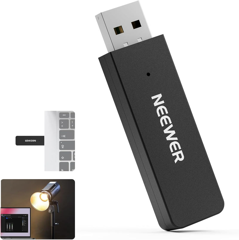 Neewer NW-BT Bluetooth USB Transmitter for LED Lights — main product image