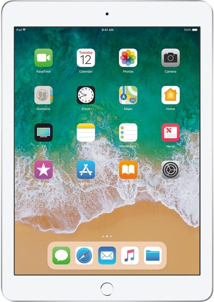 Apple iPad 6th Gen 9.7" - 32GB WiFi + Cellular (Renewed)