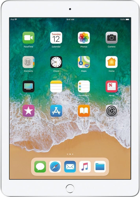 Apple iPad 6th Gen 9.7" - 32GB WiFi + Cellular (Renewed)