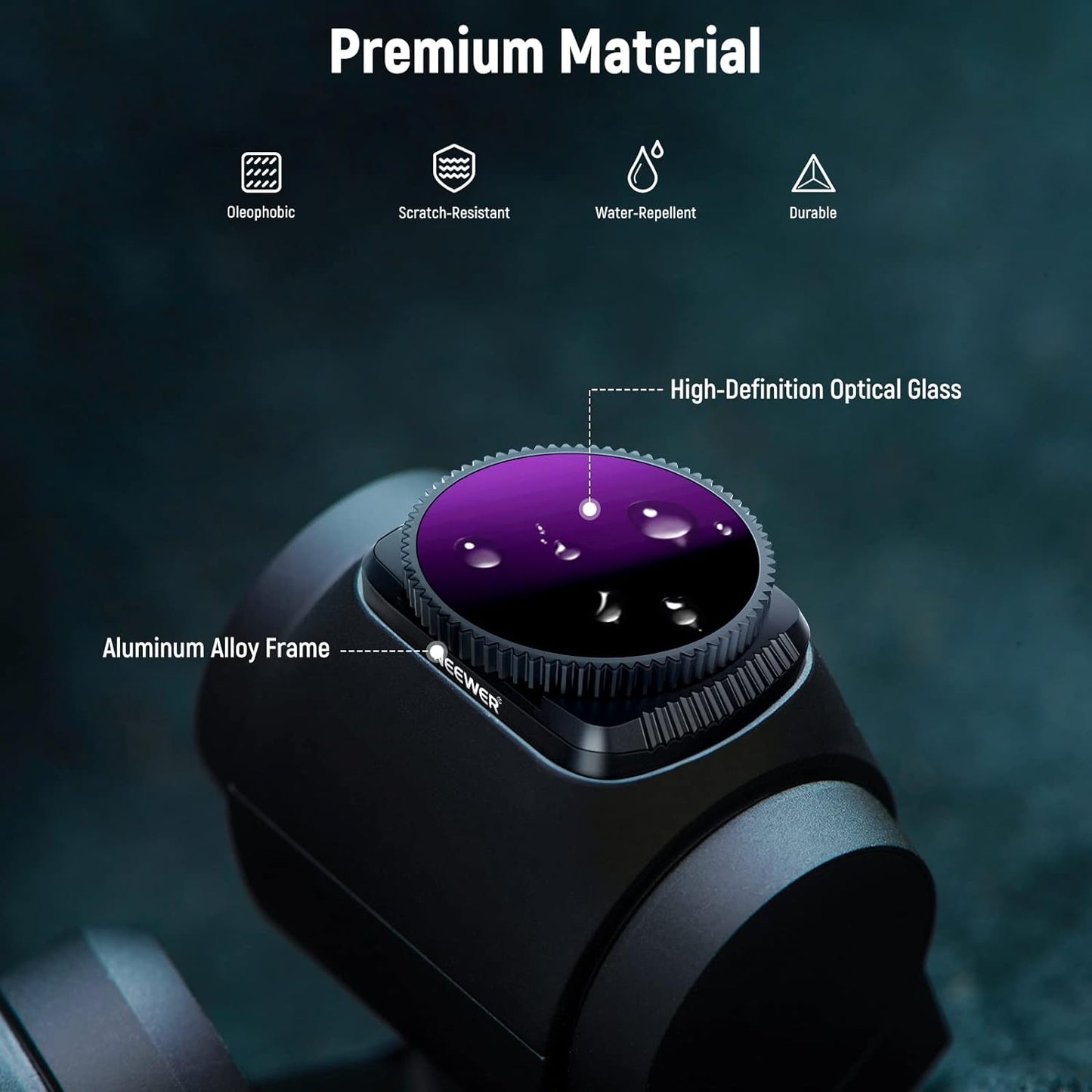 Neewer 10094771 Magnetic ND/PL Filter Kit DJI Osmo Pocket