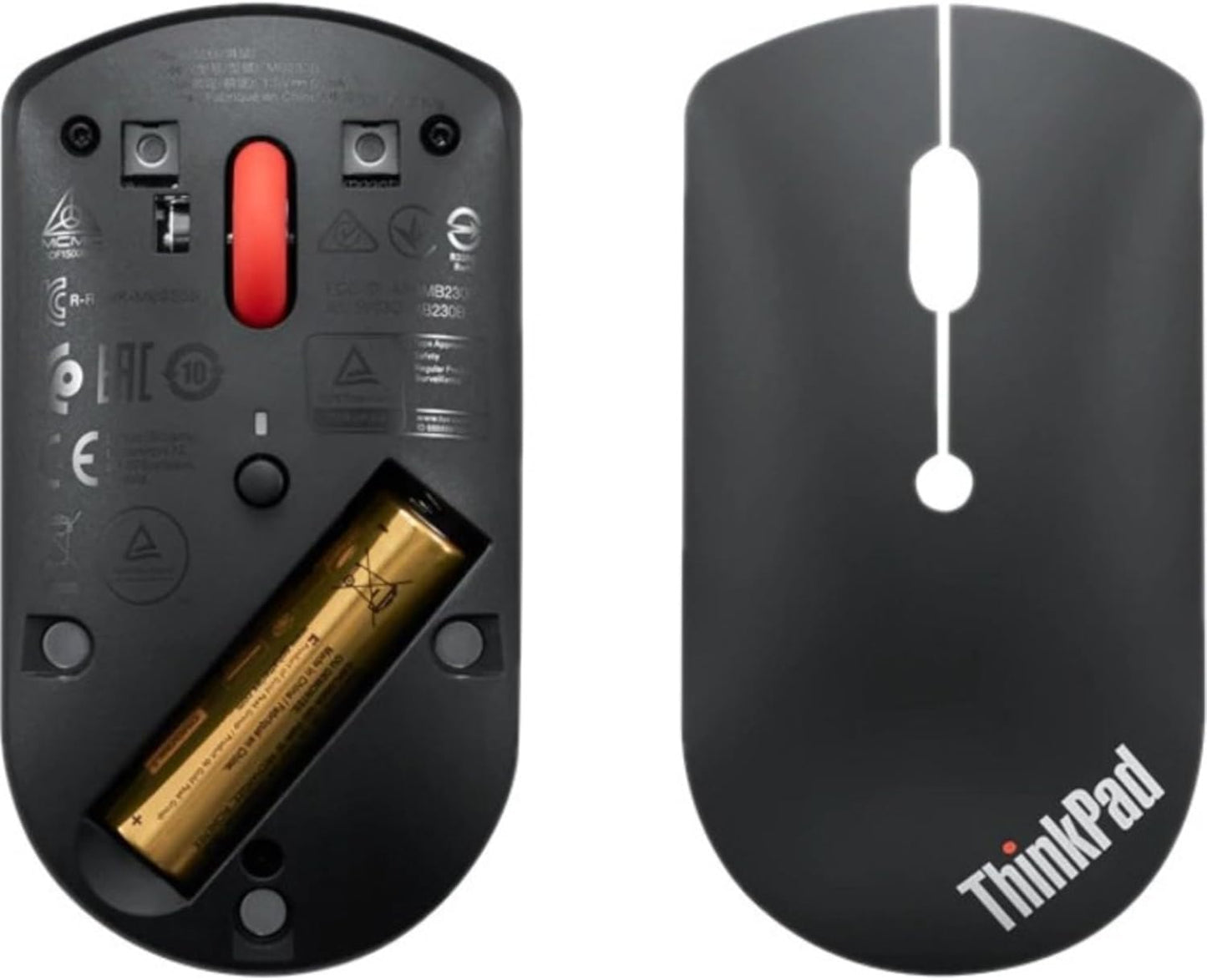 Lenovo ThinkPad Bluetooth Silent Mouse Wireless Black