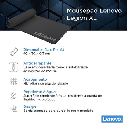 Lenovo GXH0W29068 Legion Gaming XL Mouse Pad Water-Repellent